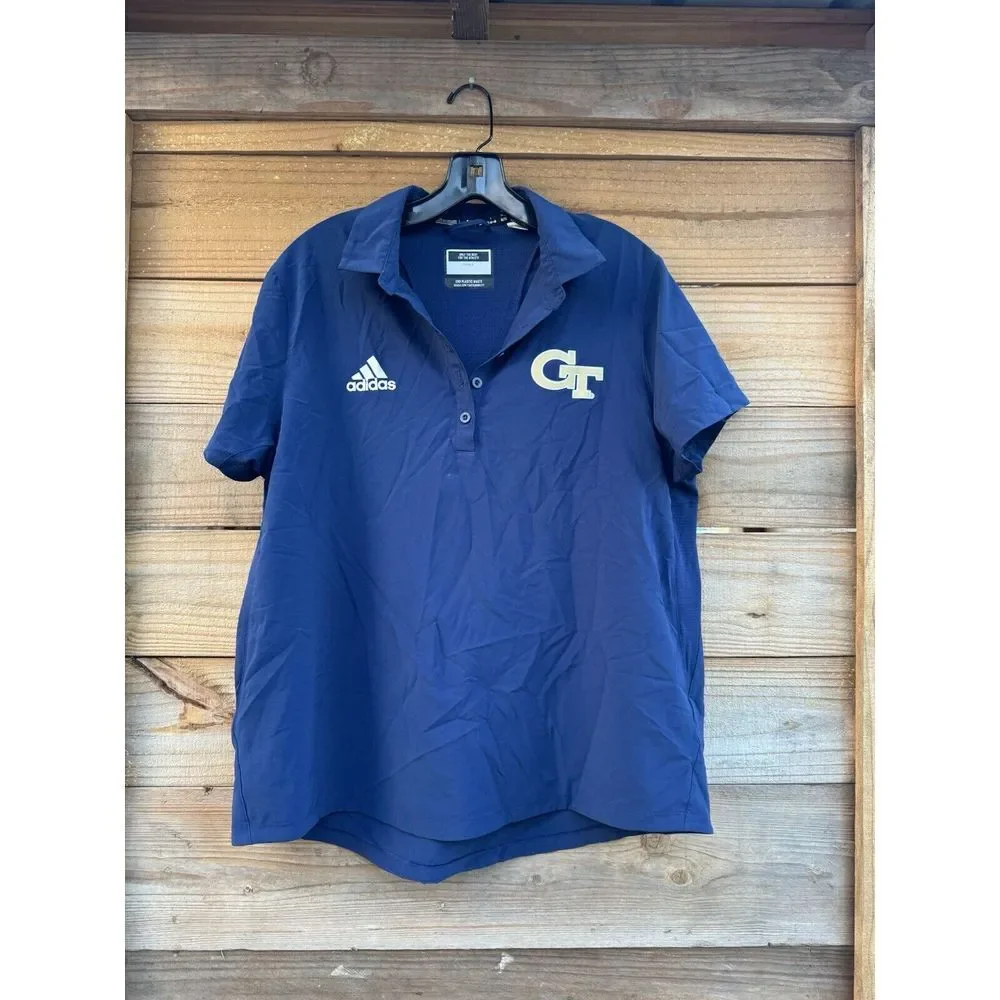 Adidas Georgia Tech Yellow Jackets Polo Women's XLarge‎